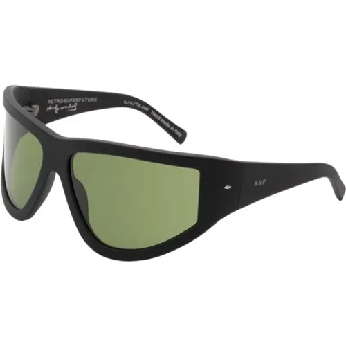 Matte Knives Sunglasses , male, Sizes: 67 MM - Retrosuperfuture - Modalova