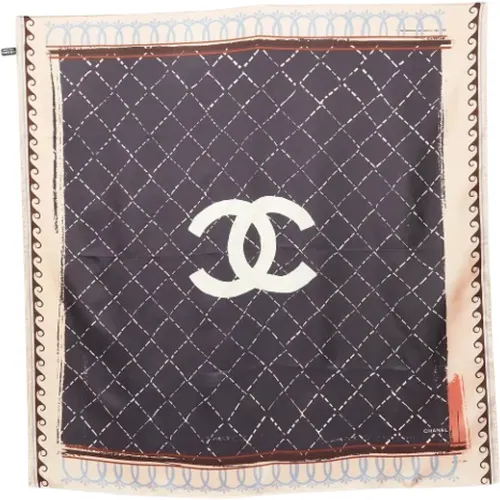 Pre-owned Silk scarves , female, Sizes: ONE SIZE - Chanel Vintage - Modalova