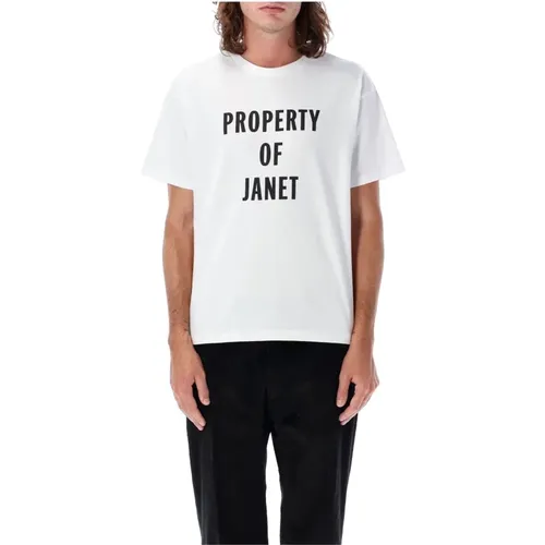 Janet Tee - Weißes T-Shirt für Herren - Bode - Modalova