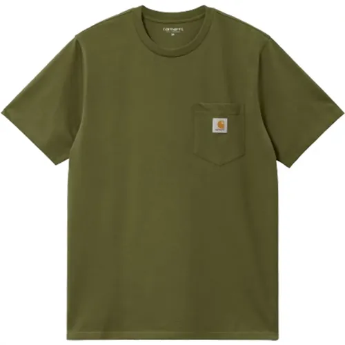 Pocket T-Shirt (Dundee) , male, Sizes: 2XL, XL, S - Carhartt WIP - Modalova