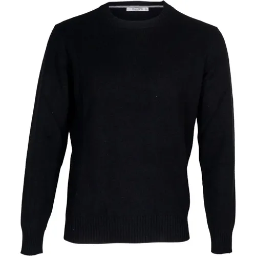 Kaschmir und Woll Basic Rundhalsausschnitt Pullover , Herren, Größe: XL - Kangra - Modalova