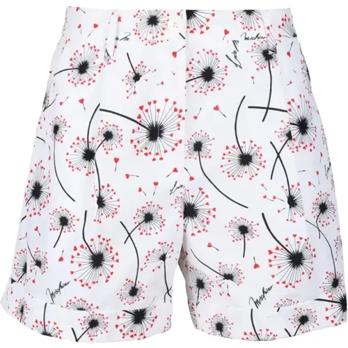 Stylische Shorts aus Baumwollmischung , Damen, Größe: XS - Love Moschino - Modalova