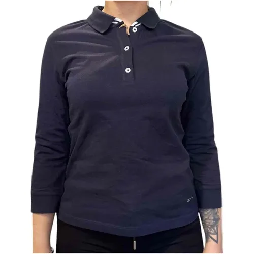 Short Sleeve Polo Shirt , female, Sizes: S - Fay - Modalova