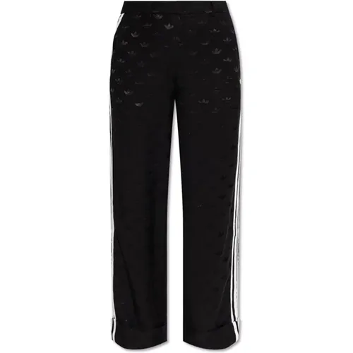 Hose mit Monogramm , Damen, Größe: M - adidas Originals - Modalova