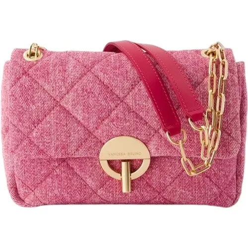 Fushia Moon Mm Crossbody , female, Sizes: ONE SIZE - Vanessa Bruno - Modalova