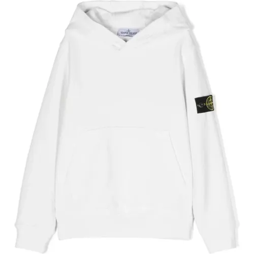 Weiße Sweatshirts für Jungen Aw23 - Stone Island - Modalova