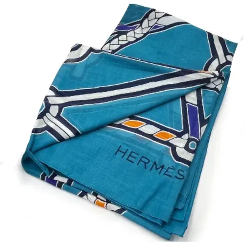 Pre-owned Silk scarves , female, Sizes: ONE SIZE - Hermès Vintage - Modalova