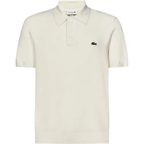 Classic Boucl Knit Polo Shirt , male, Sizes: 2XL, M - Lacoste - Modalova