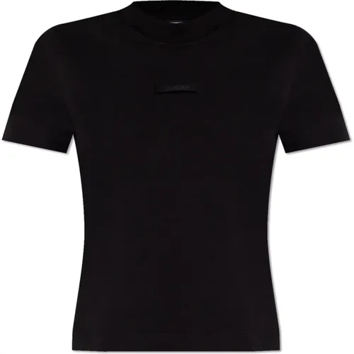 T-Shirt mit Logo , Damen, Größe: XS - Jacquemus - Modalova