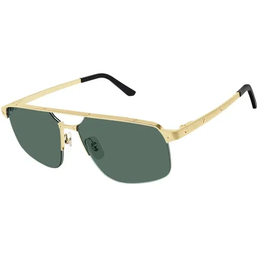 Santos de Sunglasses , male, Sizes: 60 MM - Cartier - Modalova