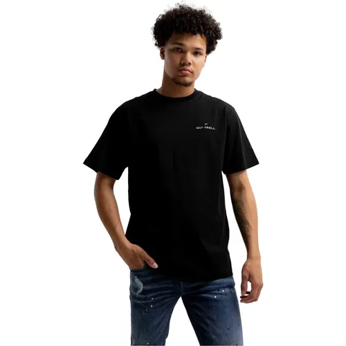 Tropics T-Shirt Herren Schwarz , Herren, Größe: L - Quotrell - Modalova