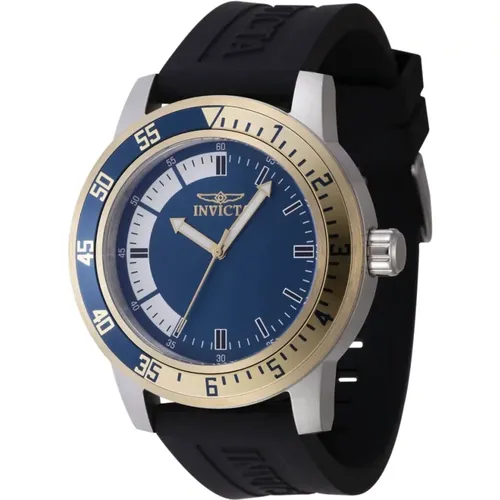 Blue Dial Quartz Watch - Specialty Collection , male, Sizes: ONE SIZE - Invicta Watches - Modalova