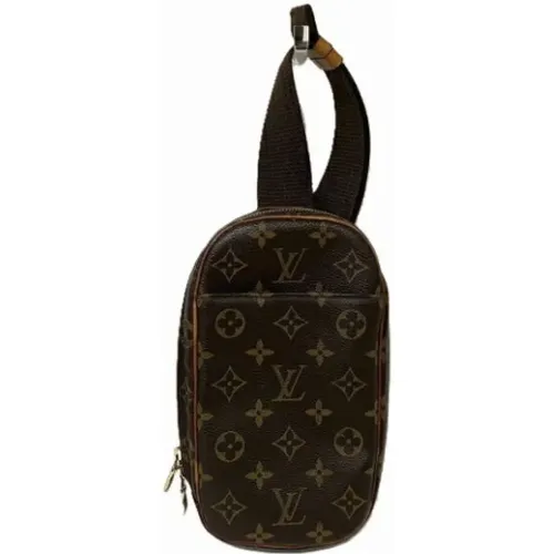 Pre-owned Canvas shoulder-bags , female, Sizes: ONE SIZE - Louis Vuitton Vintage - Modalova