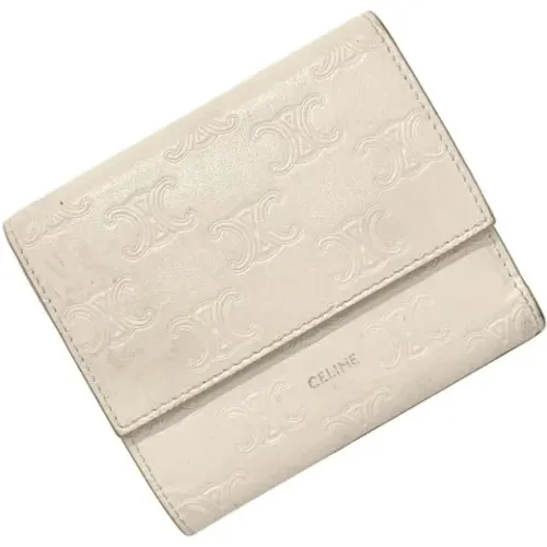 Pre-owned Leather wallets , Damen, Größe: ONE Size - Celine Vintage - Modalova