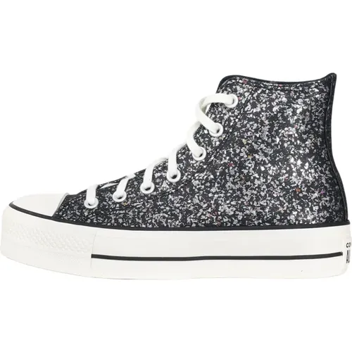 Glitter High Top Sneakers , Damen, Größe: 38 EU - Converse - Modalova