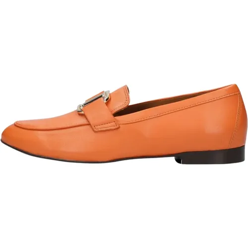 Oranger Loafer mit Twist,Klassischer Loafer mit Trendy Twist,Goldene Loafers Stilvolles Modell - Toral - Modalova