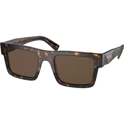 Dark Havana/ Sunglasses , male, Sizes: 52 MM - Prada - Modalova