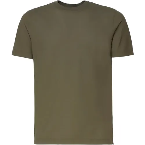 T-shirts and Polos , male, Sizes: S - Zanone - Modalova