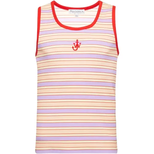 Gestreiftes Tanktop Multicolor , Herren, Größe: S - JW Anderson - Modalova