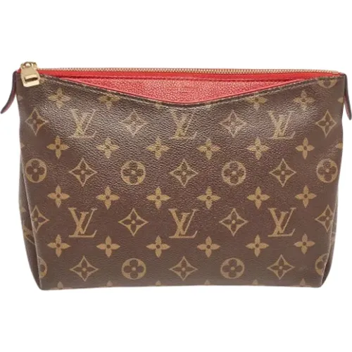 Pre-owned Canvas clutches , female, Sizes: ONE SIZE - Louis Vuitton Vintage - Modalova