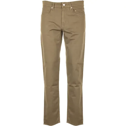 Dove Grey Trousers , male, Sizes: W36, W33, W34, W31, W38, W32 - Siviglia - Modalova