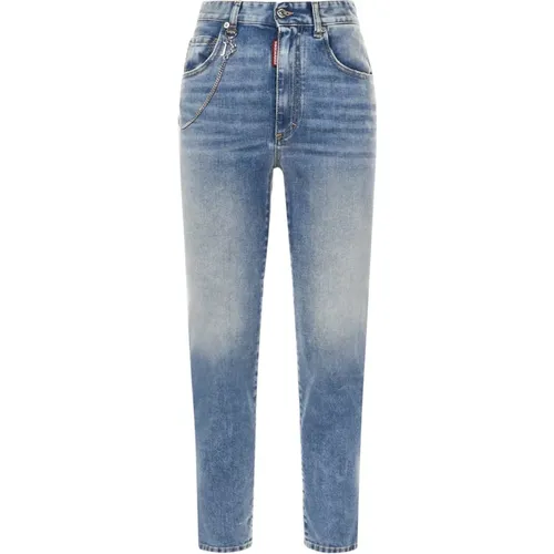 Slim-Fit Cropped Jeans für Frauen - Dsquared2 - Modalova
