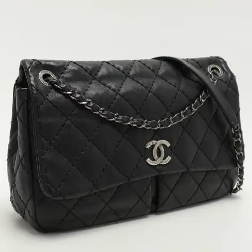 Pre-owned Leather chanel-bags , female, Sizes: ONE SIZE - Chanel Vintage - Modalova