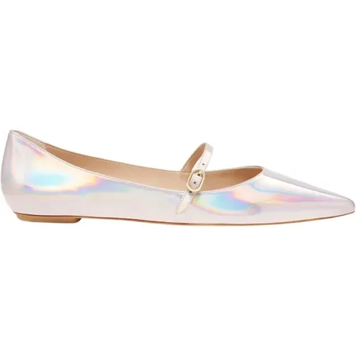 Mary Jane Flat Shoes , female, Sizes: 6 1/2 UK - Stuart Weitzman - Modalova