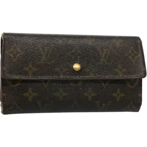 Pre-owned Canvas wallets , female, Sizes: ONE SIZE - Louis Vuitton Vintage - Modalova