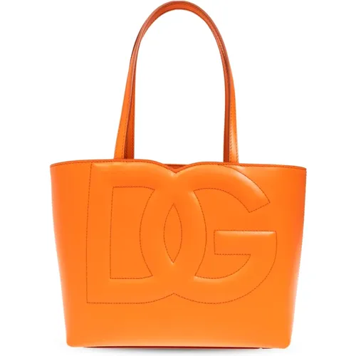 Tasche DG Logo type shopper - Dolce & Gabbana - Modalova