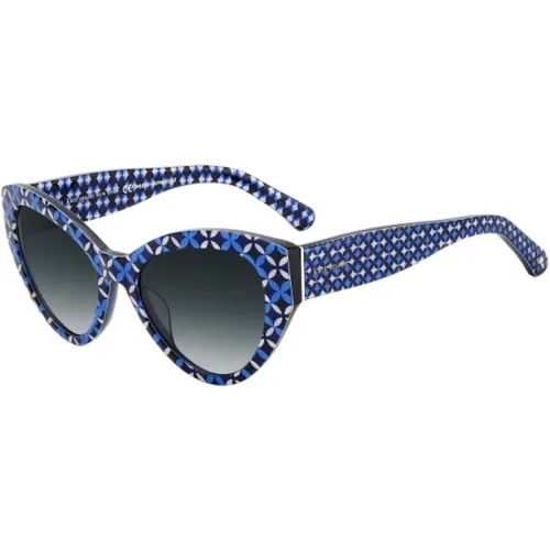 Blaue Acetat Damen Sonnenbrille - Kate Spade - Modalova