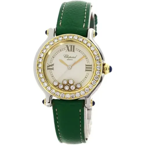 Pre-owned Stainless Steel watches , female, Sizes: ONE SIZE - Chopard Pre-owned - Modalova