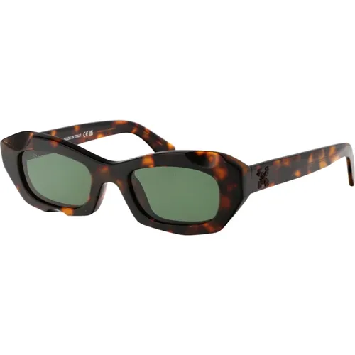 Venezia Sunglasses for Stylish Sun Protection , unisex, Sizes: 49 MM - Off White - Modalova