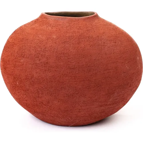 Handcrafted Clay Vase , unisex, Sizes: ONE SIZE - Eleventy - Modalova