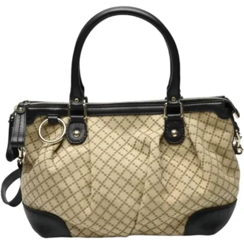 Pre-owned Canvas gucci-bags , female, Sizes: ONE SIZE - Gucci Vintage - Modalova