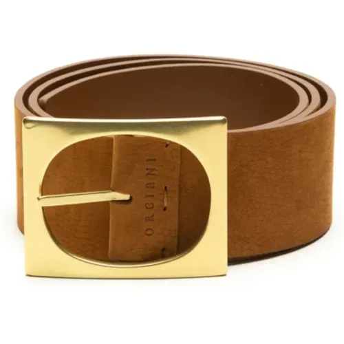 Leather Belt , female, Sizes: 85 CM - Orciani - Modalova