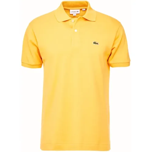 Stilvolles Gelbes Polo-Shirt für Männer , Herren, Größe: S - Lacoste - Modalova