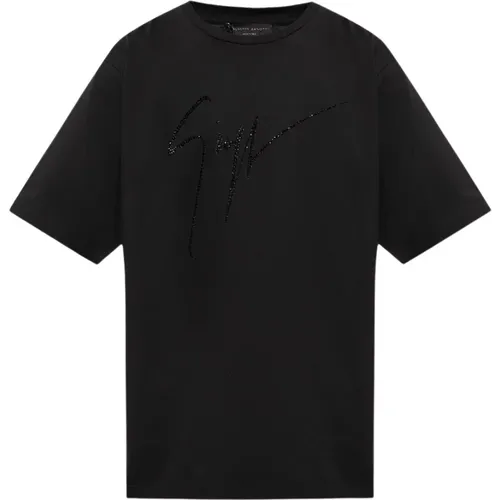 T-Shirt , Herren, Größe: L - giuseppe zanotti - Modalova