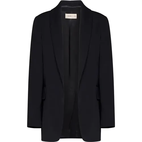 Stylish Jackets with Sciall Detail , female, Sizes: XS, L, S, XL, M - Blanca Vita - Modalova