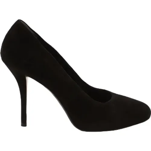 Pre-owned Suede heels , female, Sizes: 7 UK - Balenciaga Vintage - Modalova
