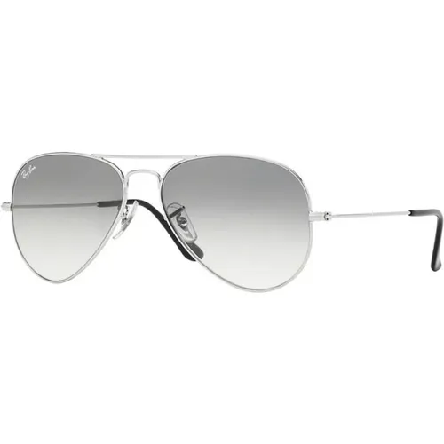Aviator Sonnenbrille Silber Gestell - Ray-Ban - Modalova