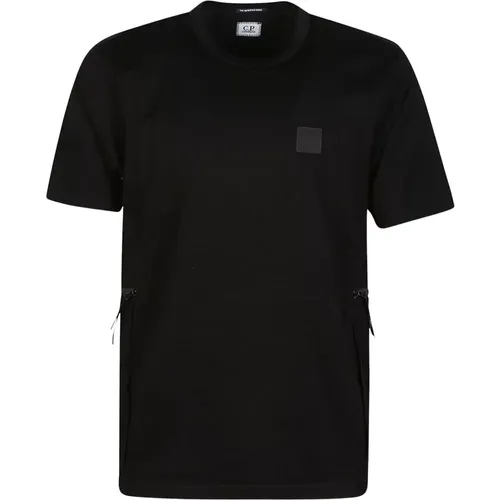 Mercerized Jersey T-Shirt , male, Sizes: S - C.P. Company - Modalova