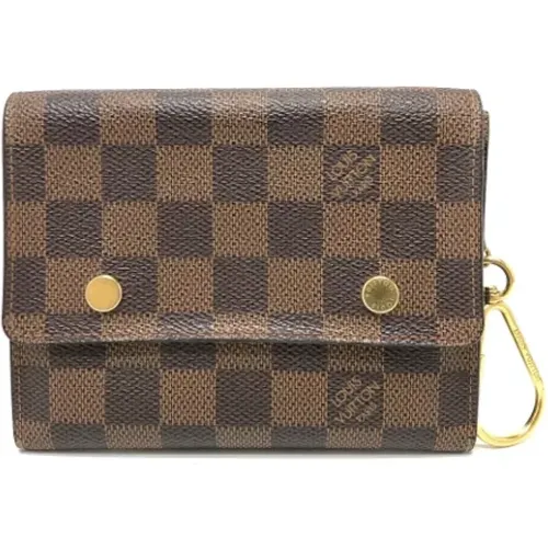 Pre-owned Canvas wallets , female, Sizes: ONE SIZE - Louis Vuitton Vintage - Modalova