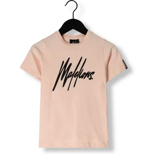 Mädchen Tops & T-Shirts Hellrosa - Malelions - Modalova