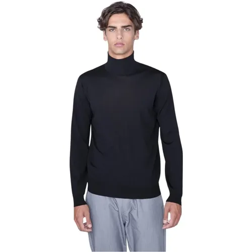 Stylish and Comfortable Turtleneck Shirt , male, Sizes: 2XL, 3XL - Filippo De Laurentiis - Modalova