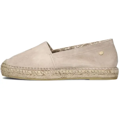 Taupe Suede Espadrilles Mili Ana,Rosa Wildleder Espadrilles Mili Ana,Blaue Wildleder Espadrilles Mili Ana,Lila Wildleder Espadrilles Mili Ana - Fred de la Bretoniere - Modalova