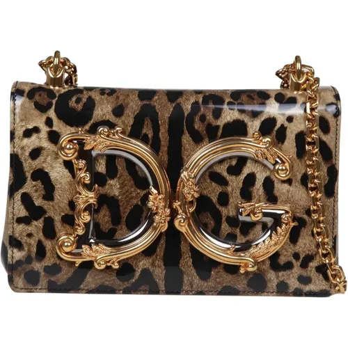 Leo Aw23 Shoulder Bag , female, Sizes: ONE SIZE - Dolce & Gabbana - Modalova