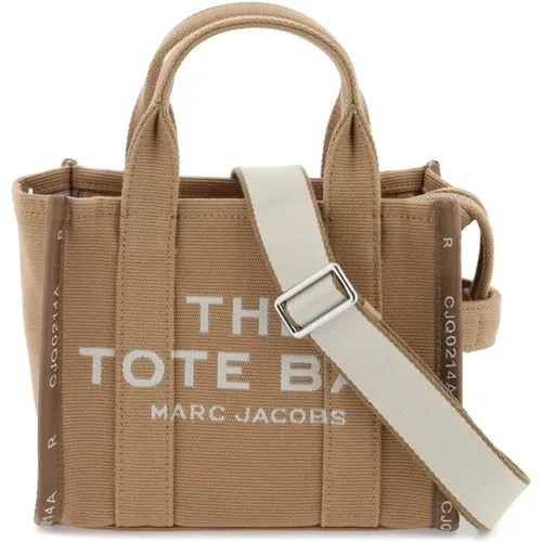 Braune Leder Umhängetasche , Damen, Größe: ONE Size - Marc Jacobs - Modalova