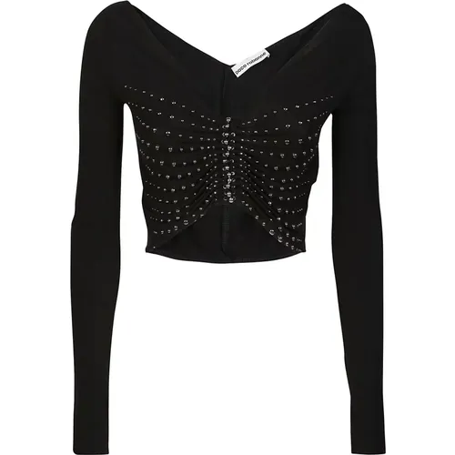 Long Sleeve Top , female, Sizes: XS, S - Paco Rabanne - Modalova