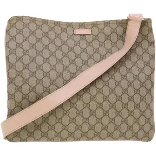 Canvas Crossbody Bag , female, Sizes: ONE SIZE - Gucci Vintage - Modalova